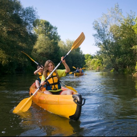 Kayak por el río